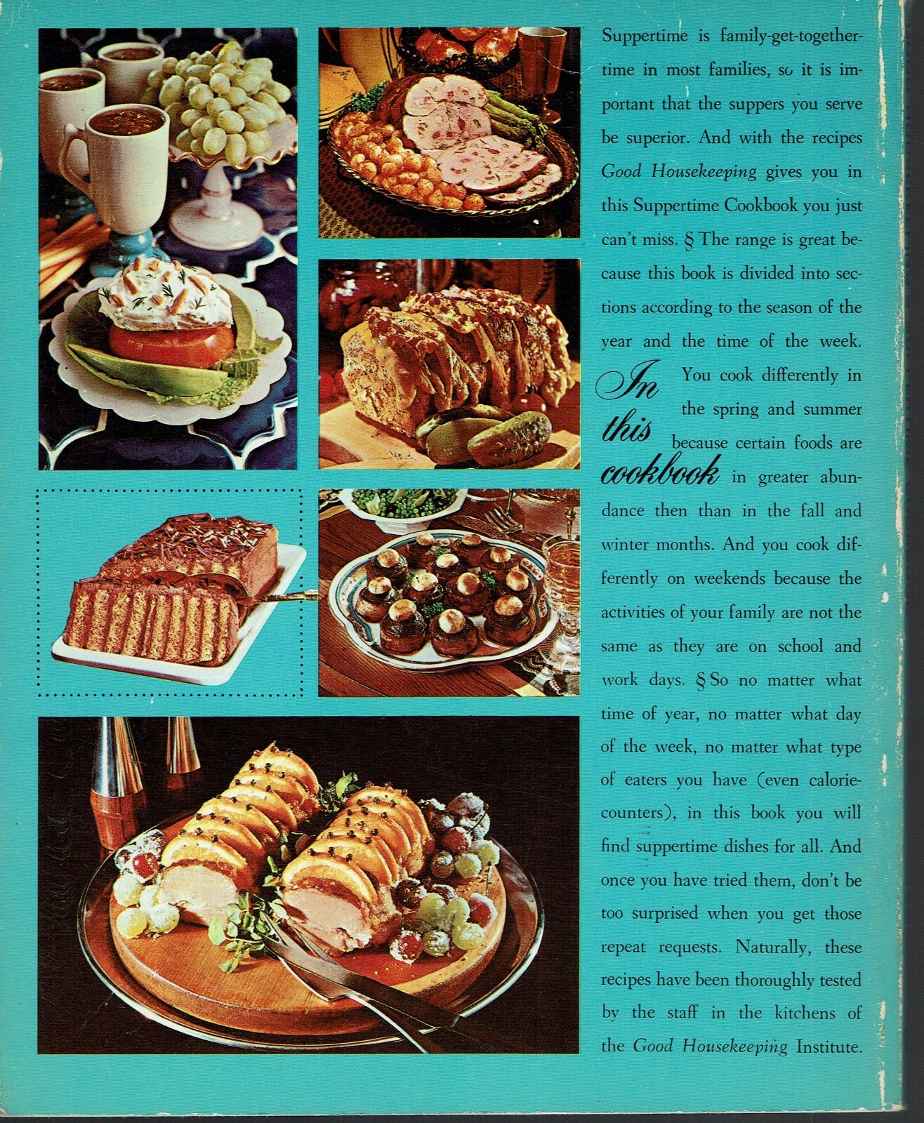 Suppertime Cookbook Good Housekeeping 1971 All Seasons Skillet & Oven Recipes eBay