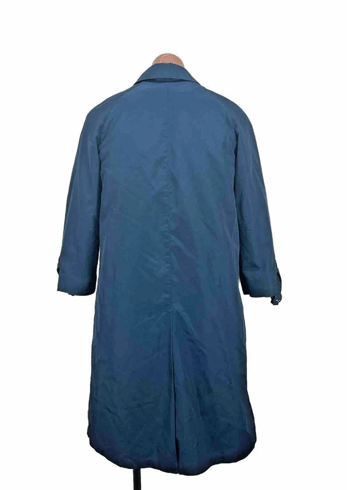 Gabardina de plumón Eddie Bauer vintage para mujer M azul forro extraíble años 90 Foto 2 de 4