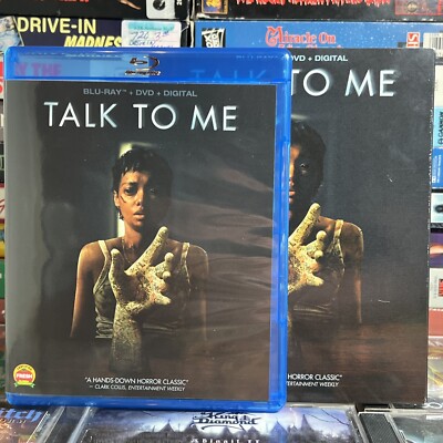 Talk To Me 2022 Blu-Ray DVD w/ Slipcover Intense Australian Supernatural Horror