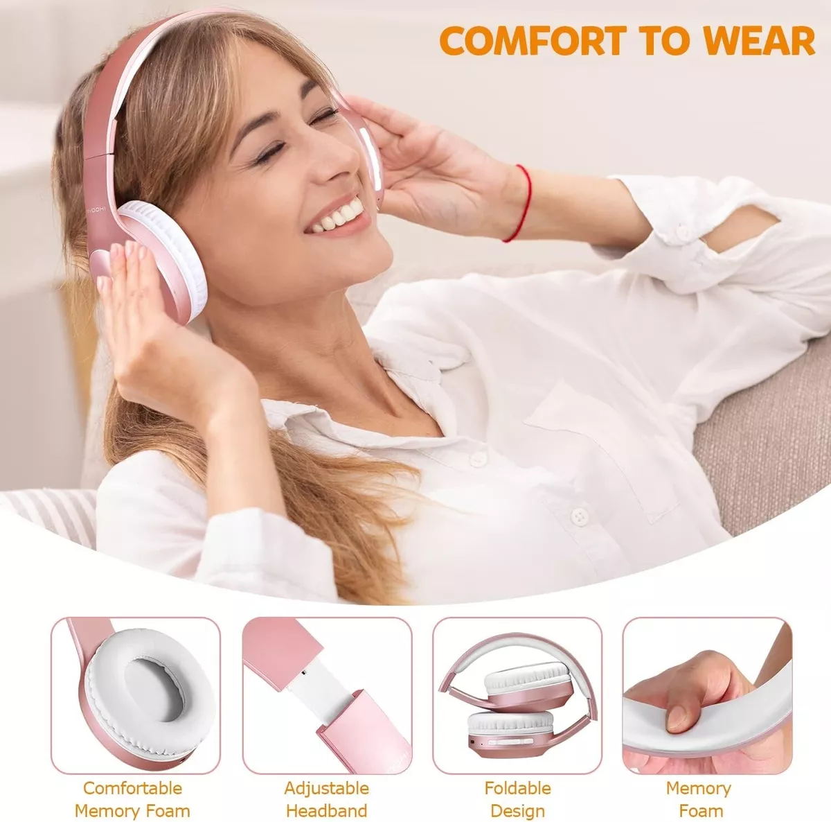 Rydohi wireless bluetooth headphones sales
