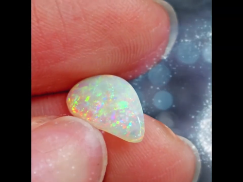 "Iridess" Coober Pedy Crystal Opal 1.10ct - Video 1 of 1