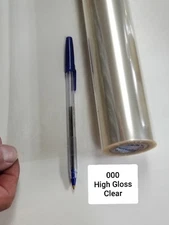 Hot Stamping Foil High Gloss Clear 000. 24 In x 1000 Ft.   PROPIUSA