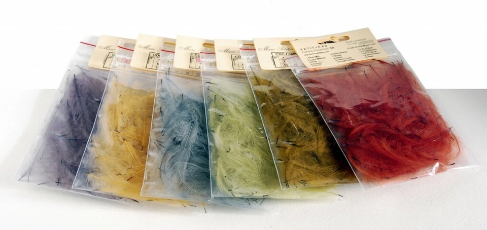 Marc Petitjean CDC - Federn 1 Gramm 16 Farben Auswahl Petitjean 1gr. CDC Pack