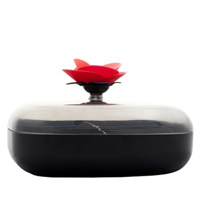 Vigar 5327 Rose Black Tea Cookies Biscuit Table Tray 4 Compartments European 