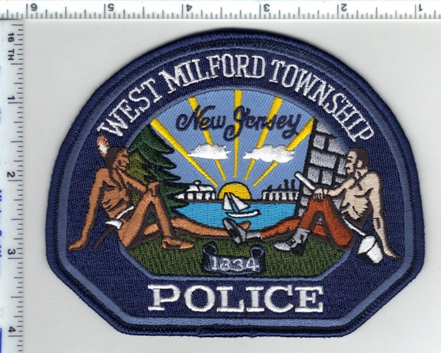West Milford Township Police (New Jersey) 3rd Issue Shoulder Patch eBay