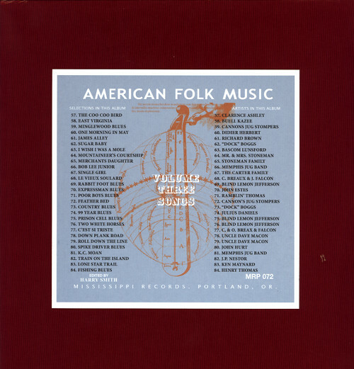 Harry Smith – Anthology Of American Folk Music (2014) Mississippi Records 8xLP | eBay Harry Smith – Anthology Of American Folk Music (2014) Mississippi Records 8xLP | eBay