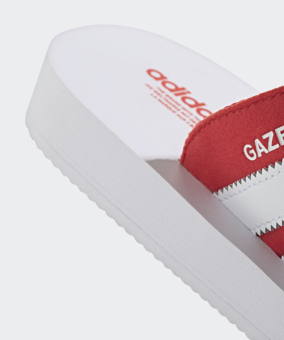 ★Adidas Gazelle Beach Slides Red White★ adidas Gazelle Beach Slides - Red | adidas Singapore
