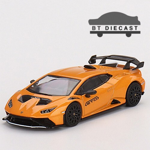 ミニカー MINI GT Lamborghini Huracan STO Arancio MINI GT LAMBORGHINI HURACAN STO 1/64 ARANCIO BOREALIS ORANGE