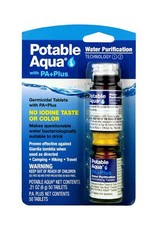 Potable Aqua Water Purification Tablets with PA Plus, Portable and Effective ...