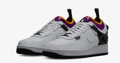 Nike X Undercover Air Force 1 Low SP Grey Fog Gore-Tex (DQ7558 001) Size 14 New