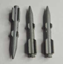 1983 Vtg Gi Joe Wolverine Missile Lot of 3 Gr...