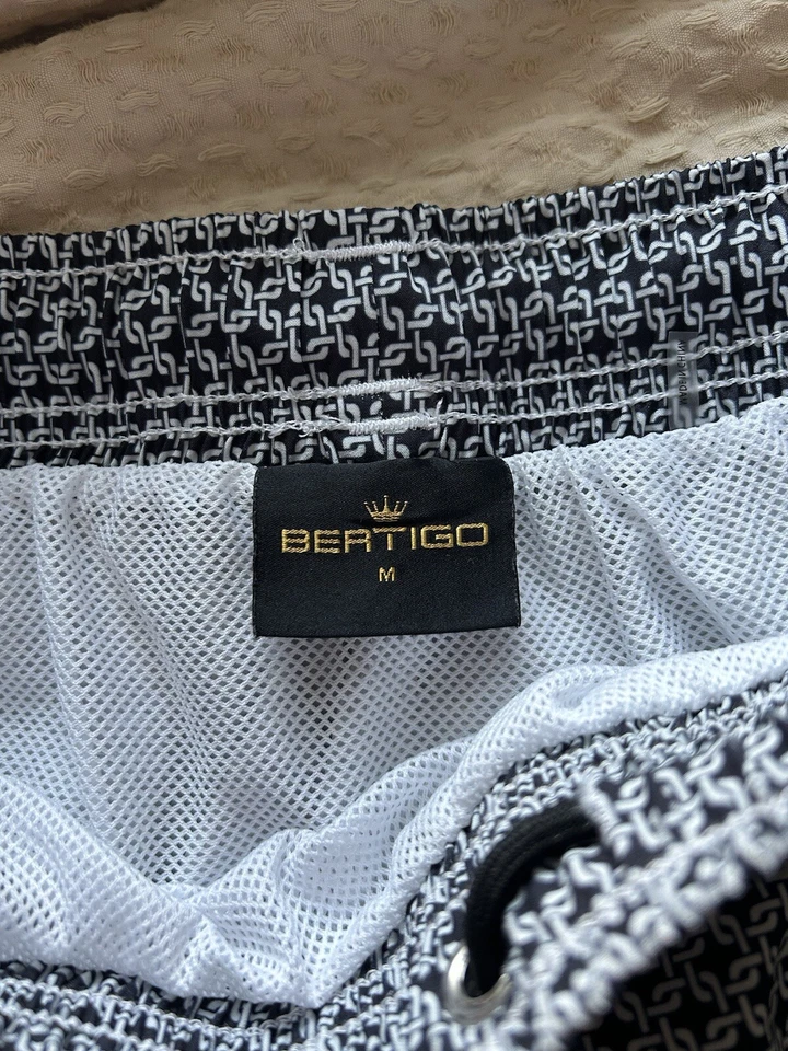 Bermuda de natação masculina Bertigo, adulta média, multicolorida - Imagem 4 de 4