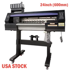 24inch DTF Direct to Film Printer with Dual Epson I3200-A1 Printheads
