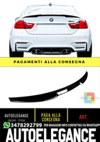 💕 Spoiler Posteriore Nero Lucido Stile M4 Per Bmw M4 F82 F83 2014–2020 💕
