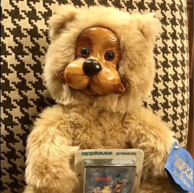 Robert Raikes Kevi Bear 1988 Applause Limited Edition 6053/10000 Wood Face EUC