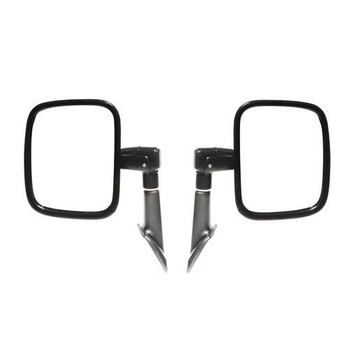 Fit Toyota Land Cruiser BJ60 FJ60 62 HJ60 HJ61 80-90 Black Side Door Mirrors Set - Picture 2 of 6