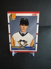 1990 Score 1ST ROUND DRAFT CHOICE #428 Jaromir Jagr PENQUINS EX/NM