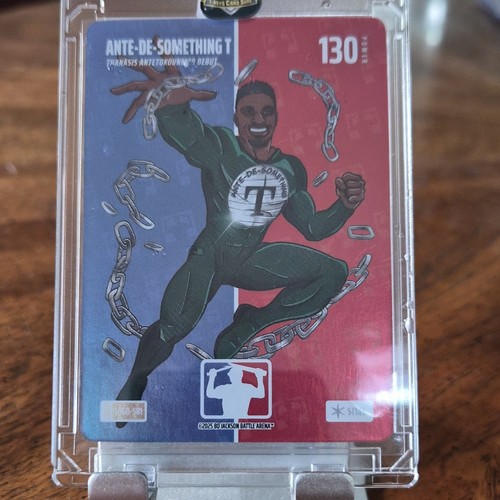 Bo Jackson Battle Arena Logo Ante-De-Something T Steel Card #130 130 Power 2025