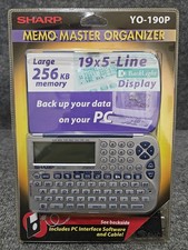 Sharp Memo Master Organizer 256kb Memory