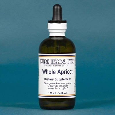 Pure Herbs: Whole Apricot (Kernels) - 4 oz. (Natural Herbal Extracts)