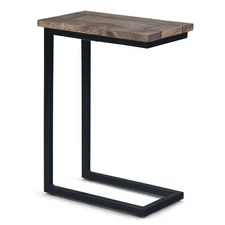 Skyler Beach Brown C Side Table - Stylish & Space-Saving