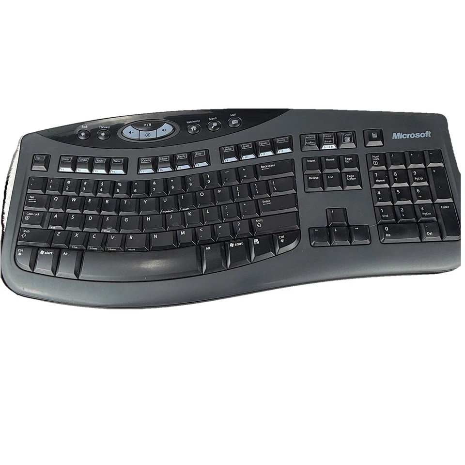 Juego de teclado y mouse de escritorio Microsoft Sculpt Comfort con dongle USB inalámbrico Foto 2 de 4