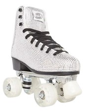 Steve Madden Woman SK8r Rhinestone Hightop Roller Skates Size 6 - New w/o Box