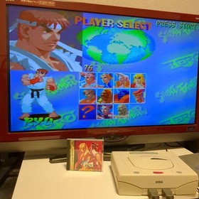 Street Fighter ZERO Sega Saturn