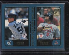 2001 Topps Traded 50th Anniversary #T99 Ichiro Albert Pujols RC Rookie