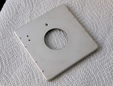 Graflex 34.5mm Hole Metal Lens Board - Pacemaker Crown Speed Graphic 4x5" Camera