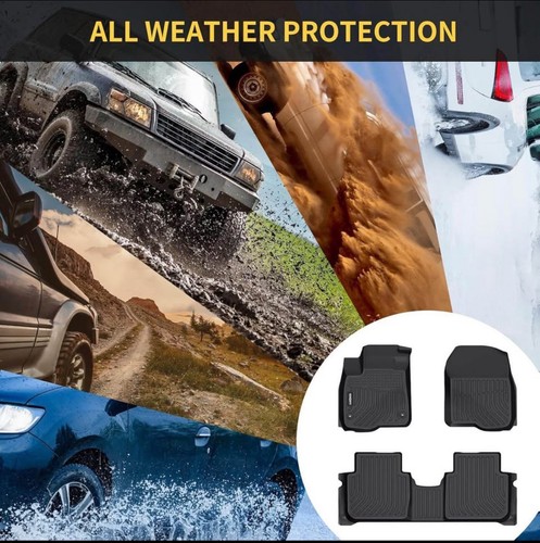 Floor Mats - Ginowy All Weather for 2017-2024 Jeep Compass - Picture 7 of 8
