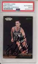 2012 Panini Contenders Bob Cousy Signed PSA DNA COA Autograph Boston Celtics HOF