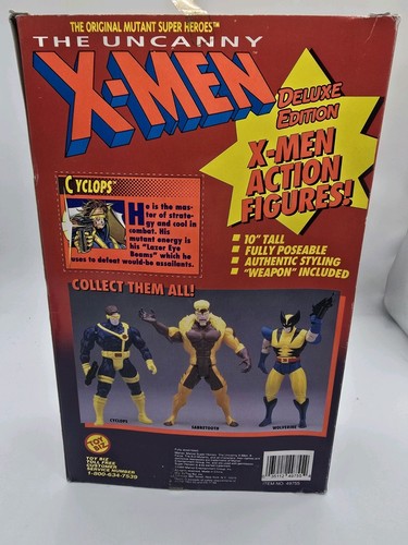 1993 Toy Biz Cyclops The Uncanny X-Men Deluxe Edition 10" Figure Marvel Legends - Picture 10 of 13