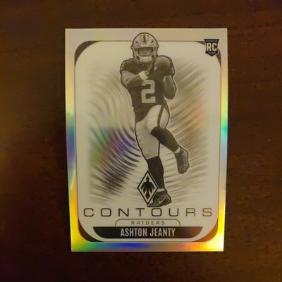 2025 Panini Phoenix - Contours Ashton Jeanty #17 Silver (RC)