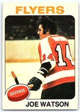 1975-76 O-Pee-Chee *C* Joe Watson Philadelphia Flyers #281