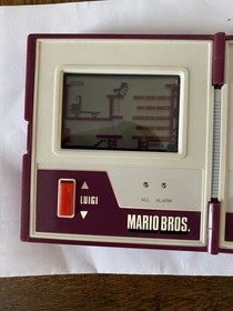 NINTENDO GAME AND WATCH MW-56 MULTI-SCREEN MARIO BROS. MADE IN JAPAN 1983.tested