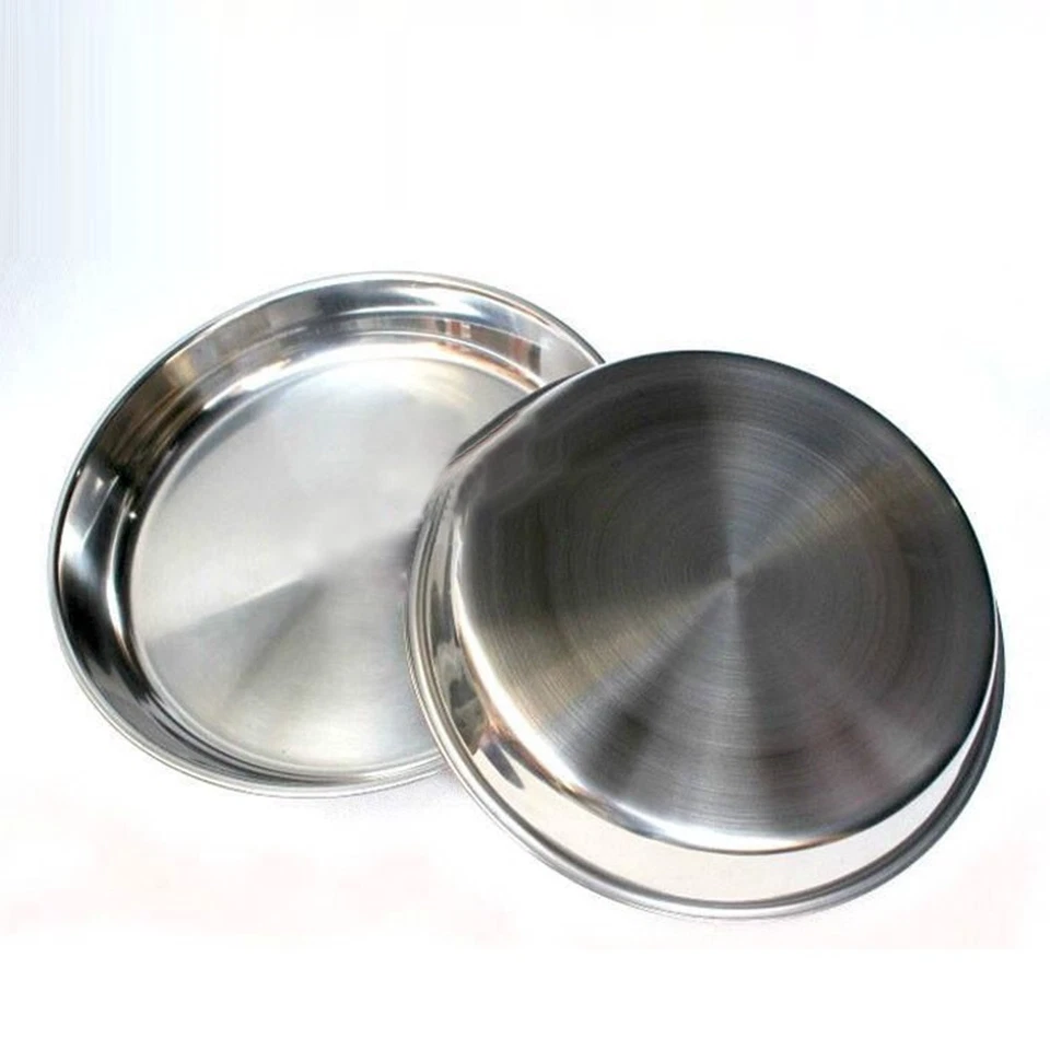 Hochwertige Edelstahlplatte mit nicht magnetischem Kuchenblech und Flachplatte - Bild 4 von 4