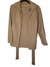 1970's Vintage Handmade Two-Piece Camel Suit Set Pants Jacket Size Small