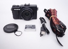 Olympus STYLUS XZ-2 Black Compact Digital Camera 12MP Tested from Japan