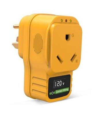30 Amp RV Surge Protector with Display Screen, Real-Time Voltage Premium