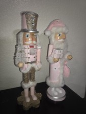 Pink Nutcracker, Holiday Christmas 14 inch