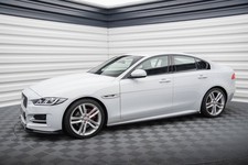 Street+ Seitenschweller Leisten passend für Jaguar XE R-Sport X760 schwarz Hochg