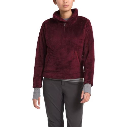 The North Face Women's Jacket Warm Furry Fleece Pullover Long Sleeve Coat - Zdjęcie 4 z 8