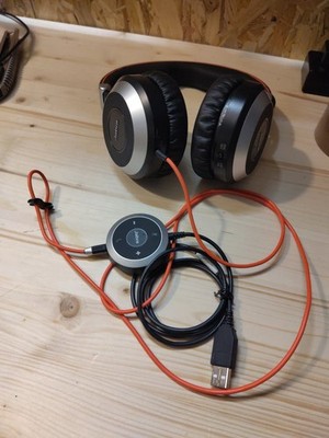 Jabra EVOLVE 80 MS STEREO Schwarz Ohrbedeckend Headset für PC