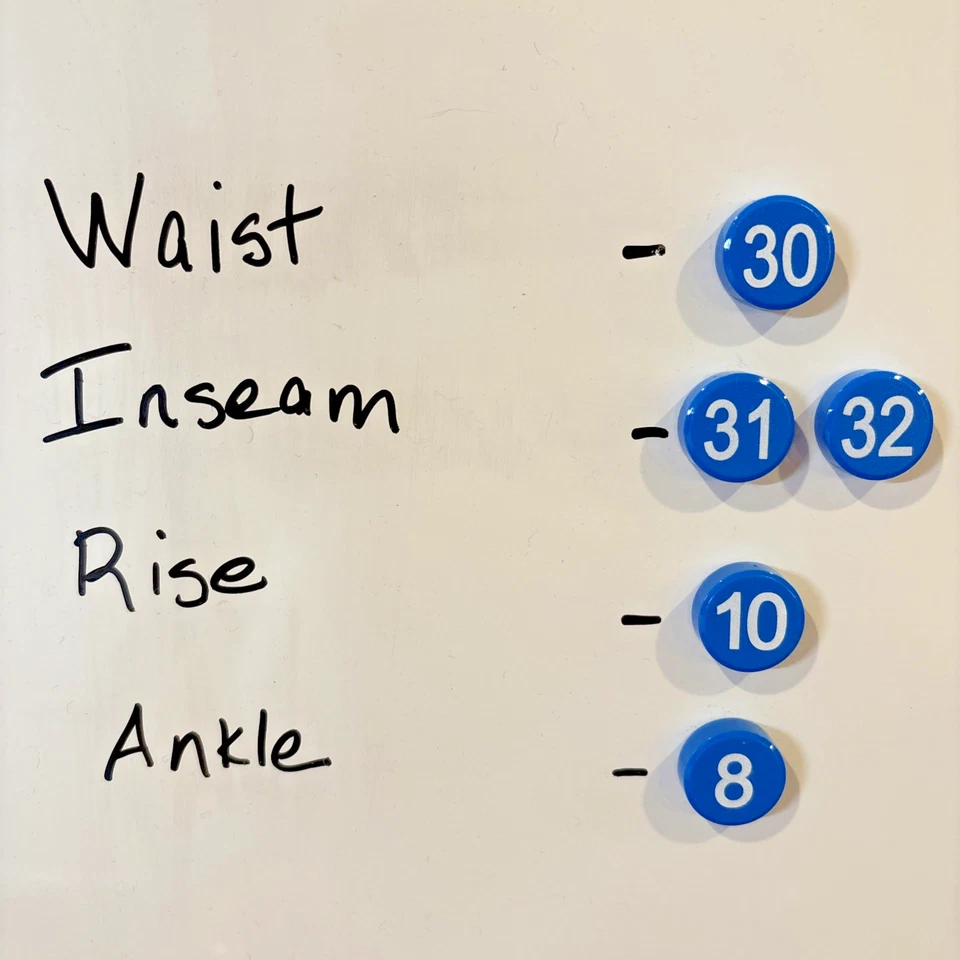 JAG Jeans Mujer Talla 6 (Se Ajusta 30"x31.5") Lavado Medio Tiro Medio Pierna Recta Pantalones Foto 2 de 4