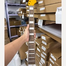 22 Fret 25.5 Inch Maple Rosewood Electric Guitar Neck Stainless Steel Frets