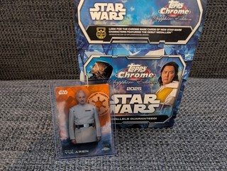 2025 Topps Star Wars Chrome Sapphire Konvolut Wulff Yularen 02/25