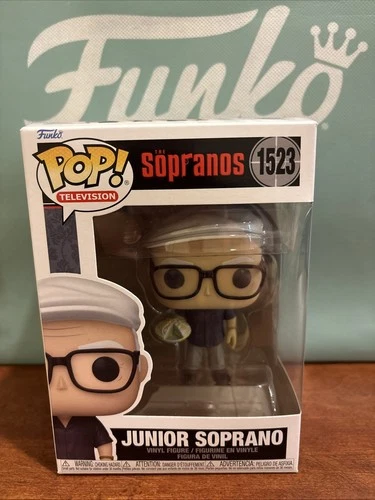 Funko POP! Television The Sopranos Junior Soprano #1523 Vinyl Figure RARE MINT🔥