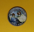 Colorized Kennedy Half Dollar World War II Navajo Code Talkers  HC01