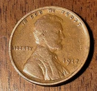 LQQK-1917 P 1CENT LINCOLN WHEAT-PHILADELPHIA MINT-GOOD CONDITION-LQQK!